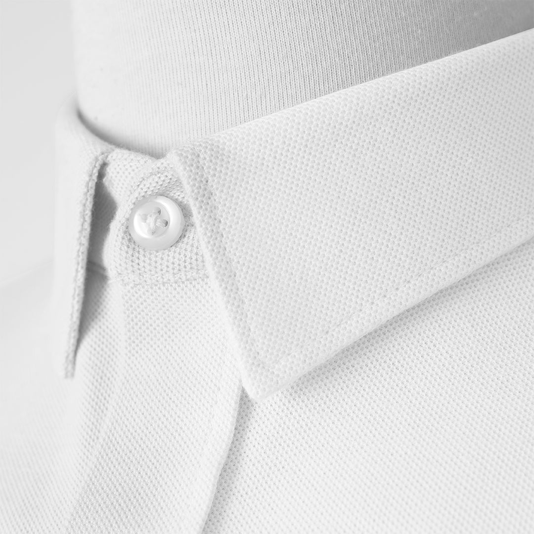 Tab Collar Men's Button-Up Shirt - Contemporary Style for Versatile Occasions - Breathable Knitted Textured Fabric - Shop Now!