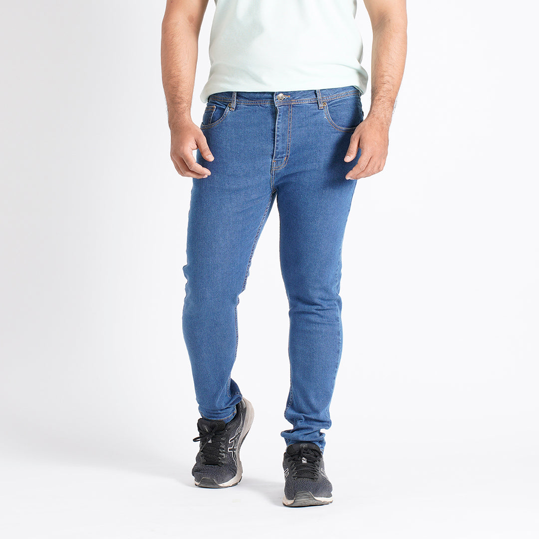 MEN'S BRUSHSTROKE BLUES DENIM PANT