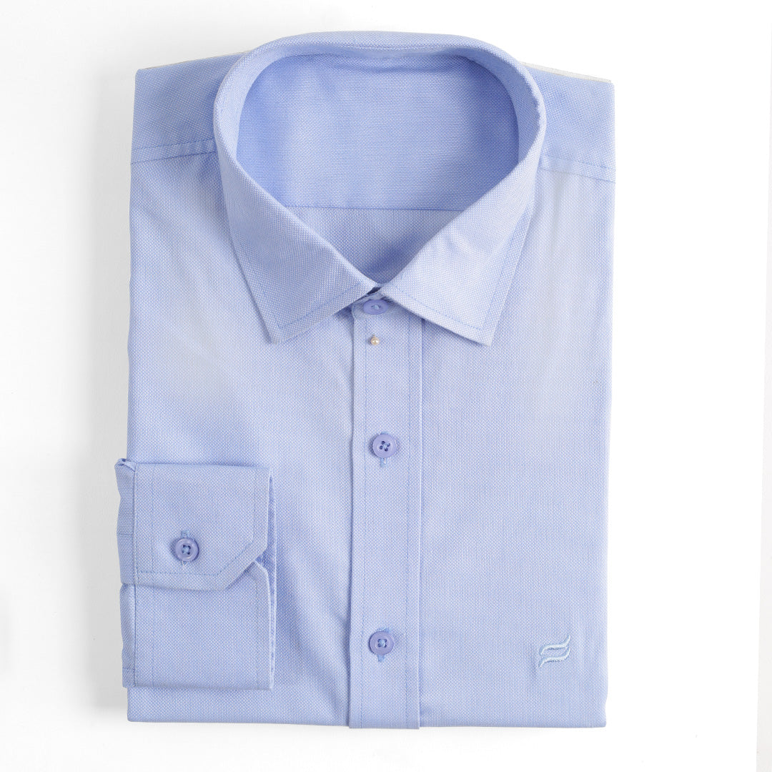 MEN'S CASUAL SHIRT IN SKY BLUE