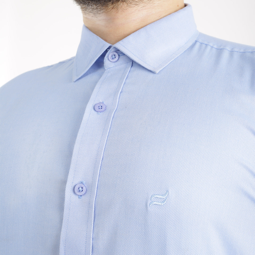 MEN'S CASUAL SHIRT IN SKY BLUE