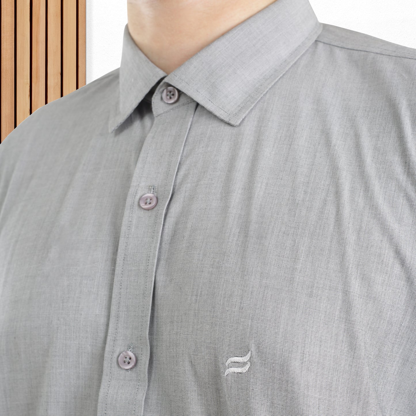 MEN'S CASUAL SHIRT IN GREY