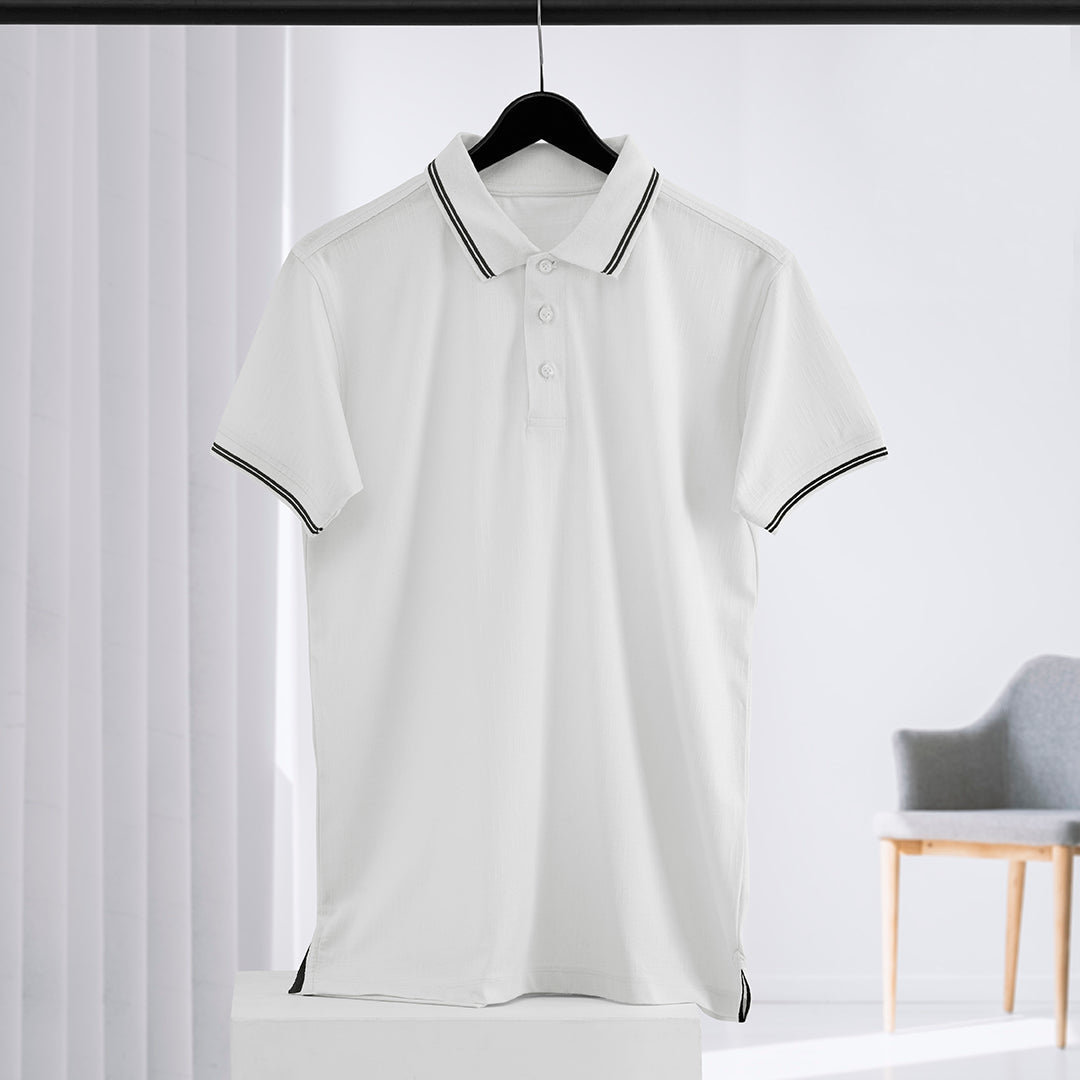 SNOW WHITE POLO MEN T-SHIRT