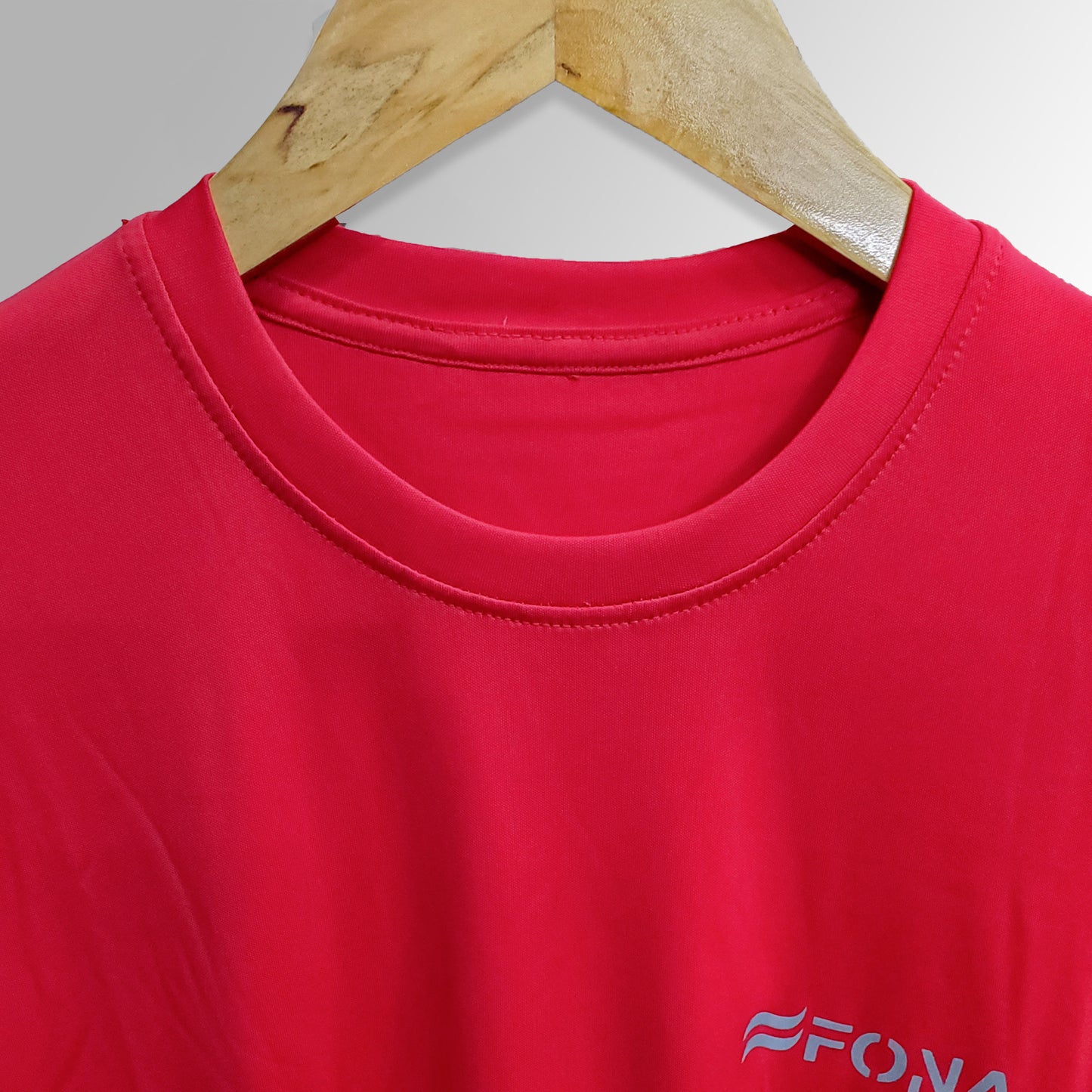 CRIMSON RED CREW NECK MEN DRIFIT T-SHIRT