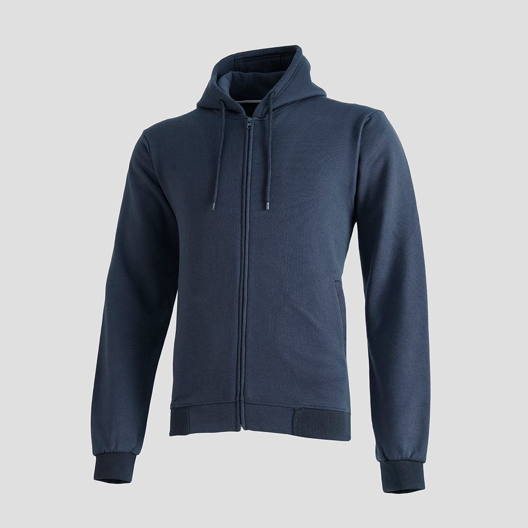 Hoodies Men: Navy Zipper Hoodie - Cozy Men's Fashion - Affordable Hoodies Online