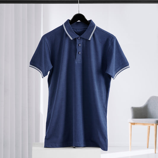 BLUE DEPTHS POLO MEN T-SHIRT