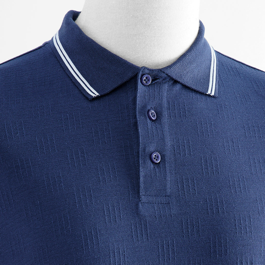 BLUE DEPTHS POLO MEN T-SHIRT