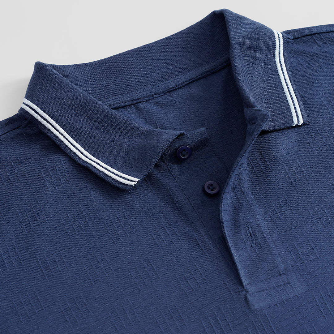 BLUE DEPTHS POLO MEN T-SHIRT