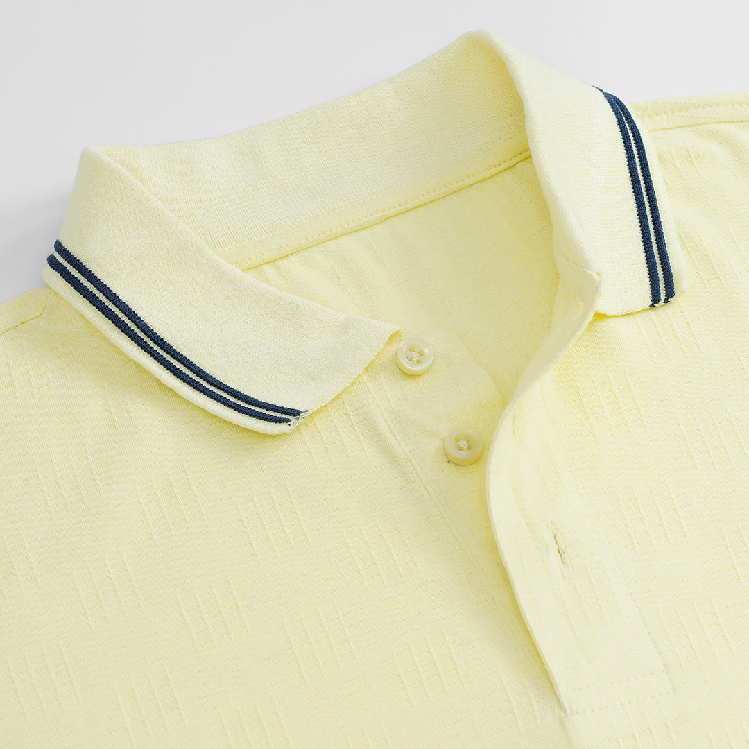 TENDER YELLOW POLO MEN T-SHIRT