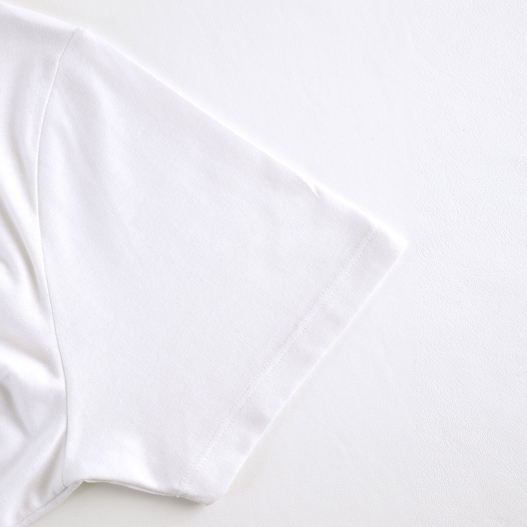 MEN CLASSIC ROUND NECK T-SHIRT WHITE