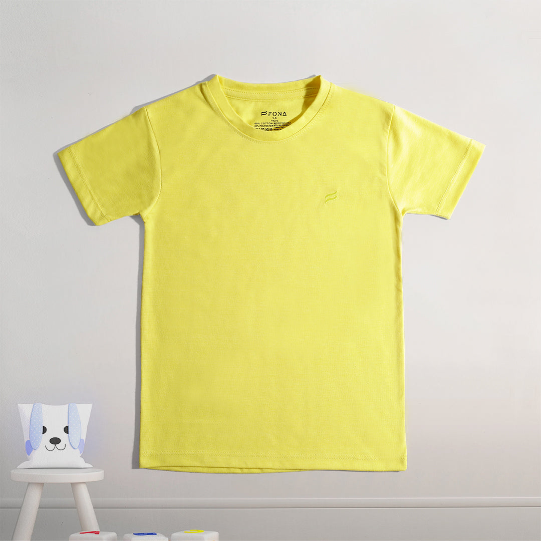 KID'S YELLOW BLAZE T-SHIRT