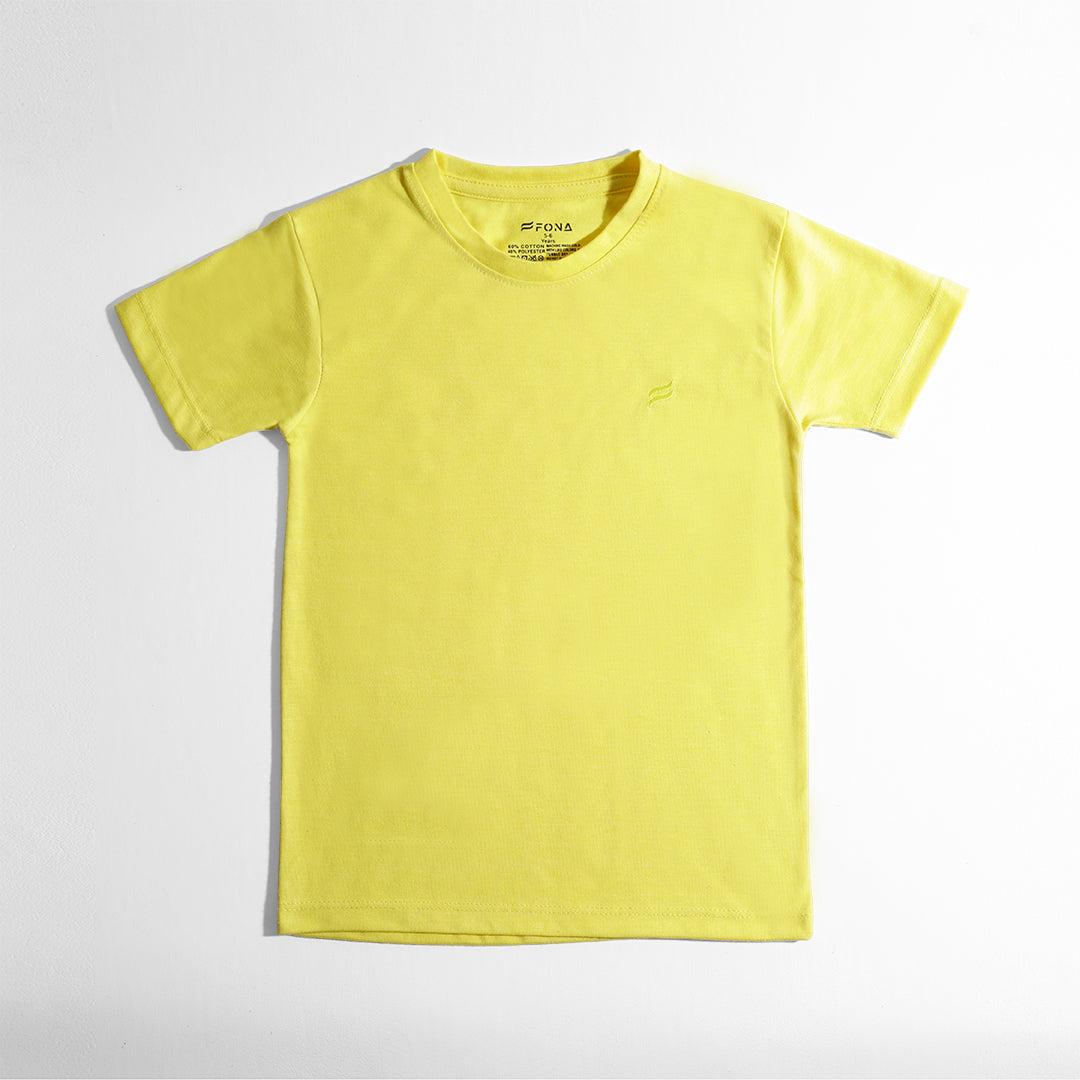 KID'S YELLOW BLAZE T-SHIRT