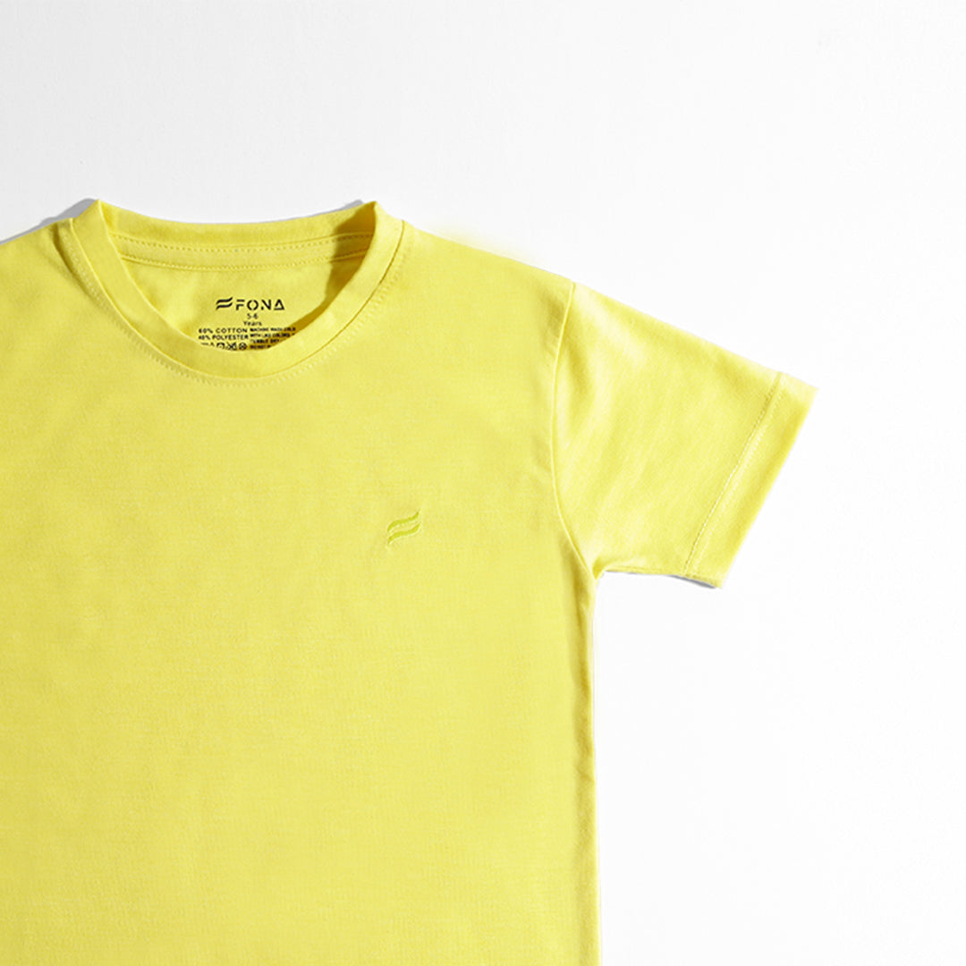 KID'S YELLOW BLAZE T-SHIRT