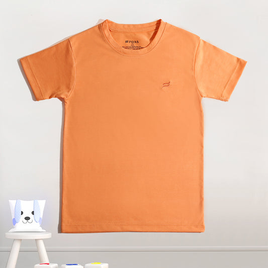 KID'S ORANGE POP T-SHIRT