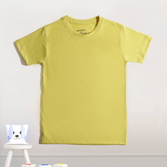 KID'S SAND YELLOW SUNSHINE T-SHIRT