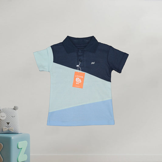 Kids Block Polo-KPT49-Sea Green