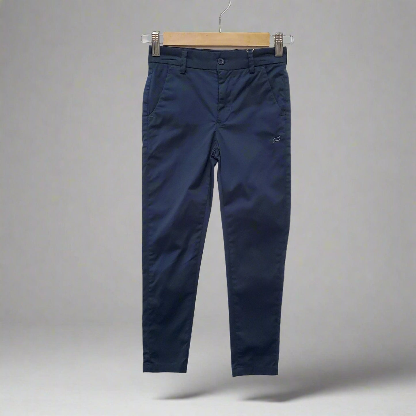 KIDS & BOYS' COTTON CHINO PANT NAVY COLOR