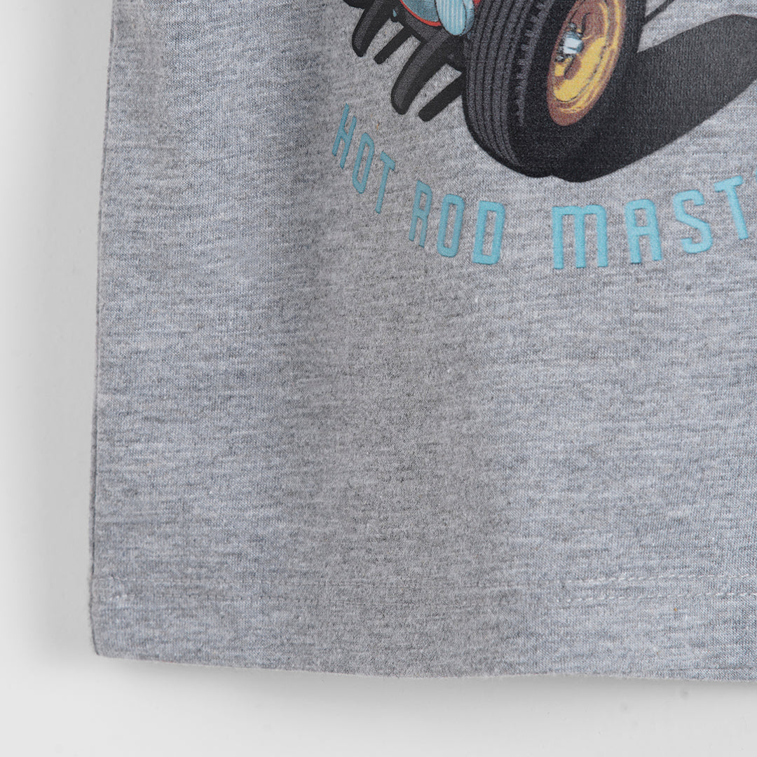 ROCK AND RACE UNISEX T-SHIRT - FOG GREY