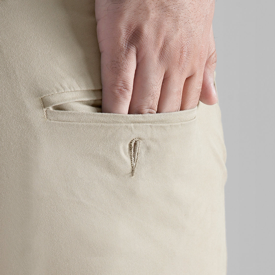 MEN'S SAND BEIGE CHINO PANT