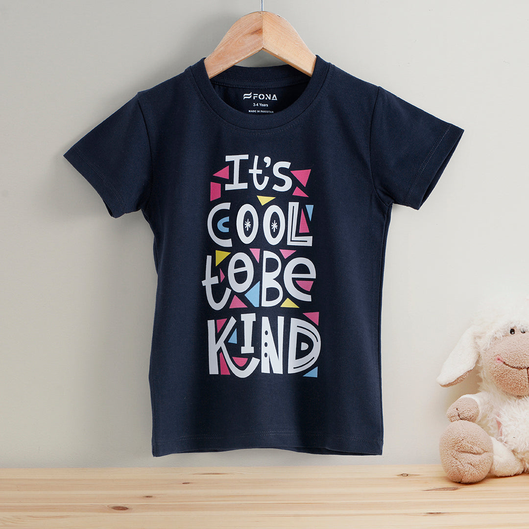 COOL TOBE UNISEX T-SHIRT - NAVY BLUE