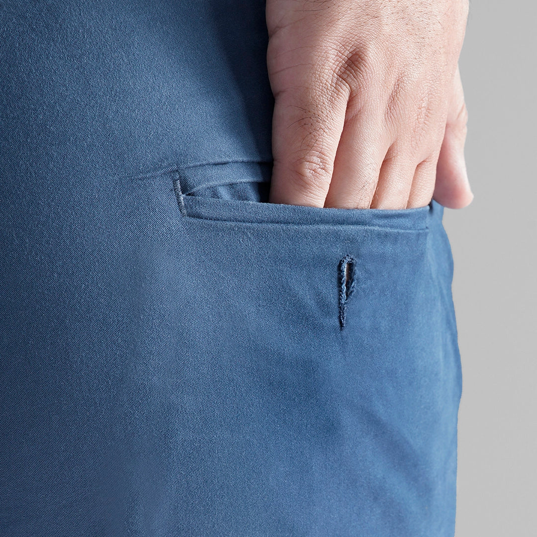 MEN'S CLASSIC BLUE CHINO PANT