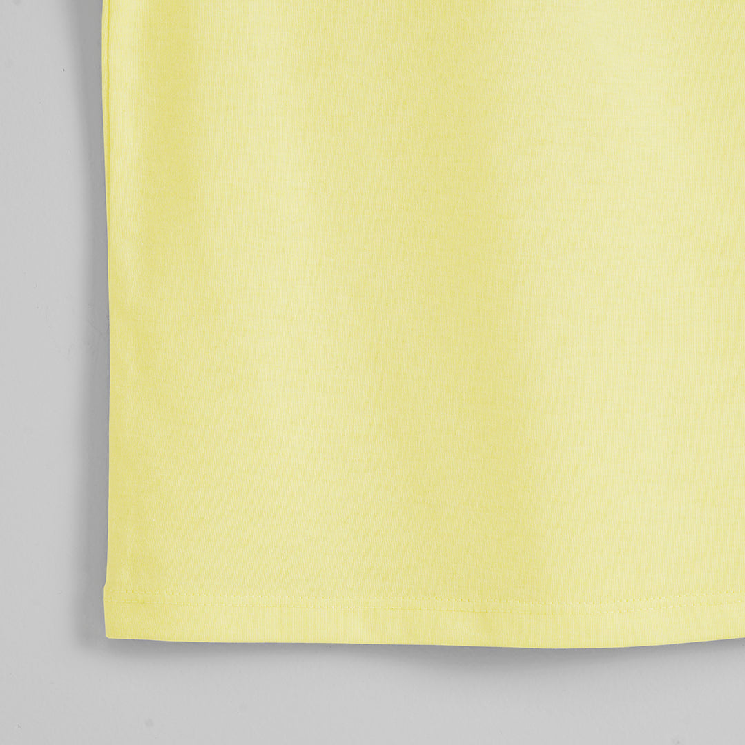 SUNSHINE YELLOW UNISEX T-SHIRT FOR KIDS