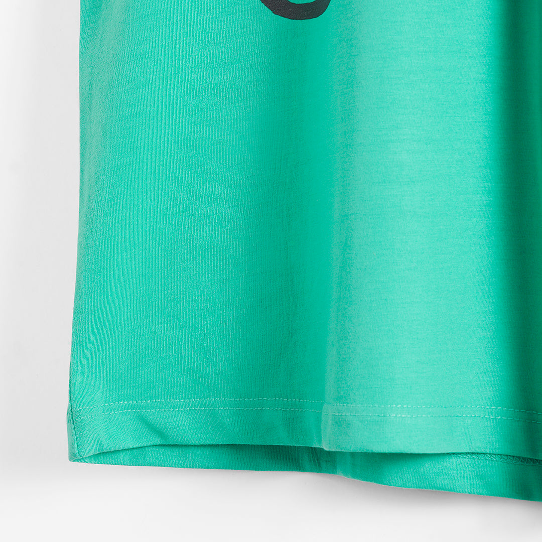 SURFING CALIFORNIA UNISEX T-SHIRT - TEAL GREEN